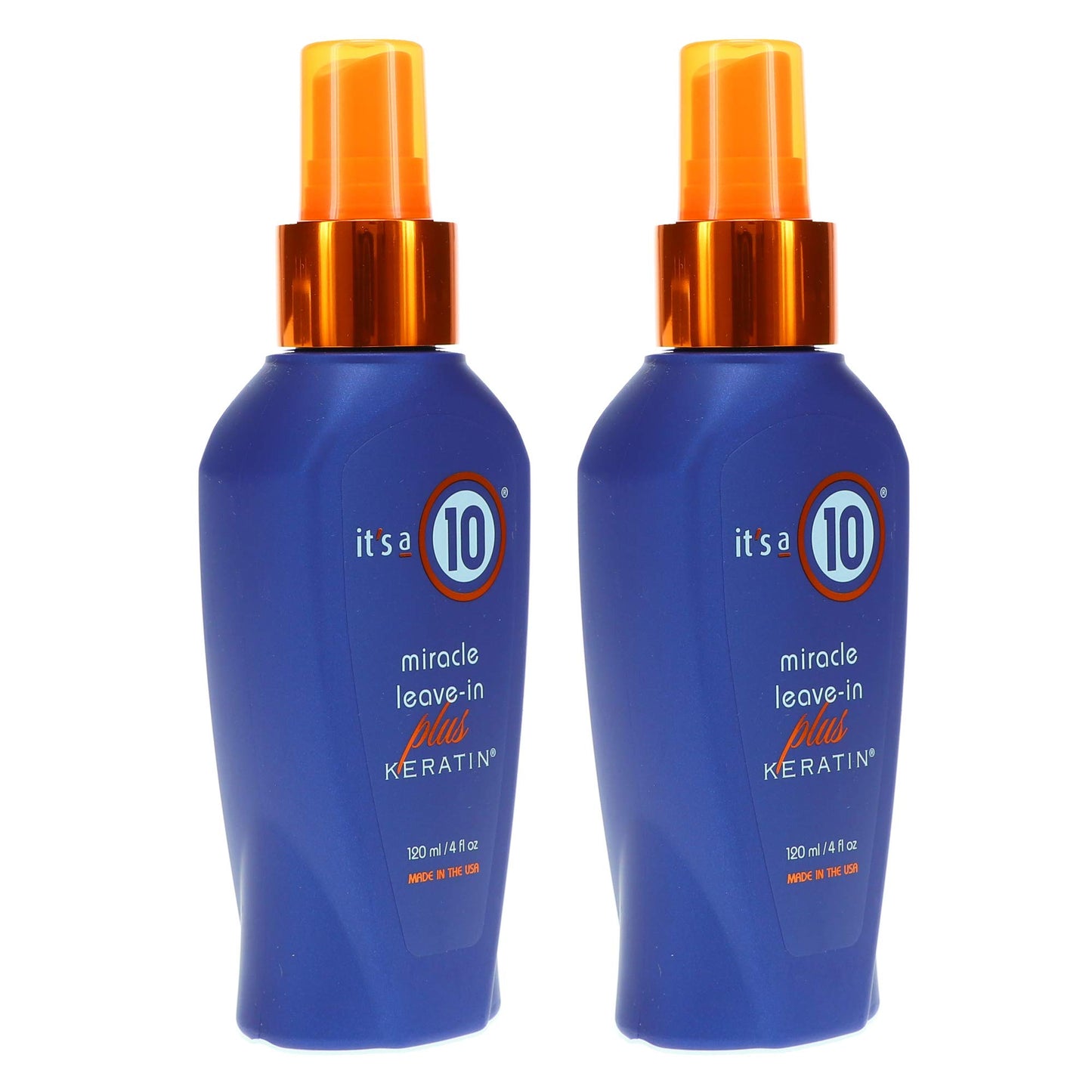 It's A 10 Haircare Miracle Leave-In Conditioner Spray w/Keratin - 4 oz. - 2ct