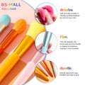 BS-MALL Makeup Brushes Colorful 12 Pcs Makeup Brush Set Foudation Concealer Blush Eyeshadow Brush