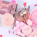 29 Pcs Makeup Brushes Set, Professional Makeup Kit Cosmetics Brushes Foundation Concealer Powder Face Eye Make up Brushes Kit (Pink)