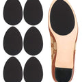 Dr. Shoesert Non-Slip Shoes Pads Adhesive Shoe Sole Protectors, High Heels Anti-Slip Shoe Grips (Black - 3 Pairs)