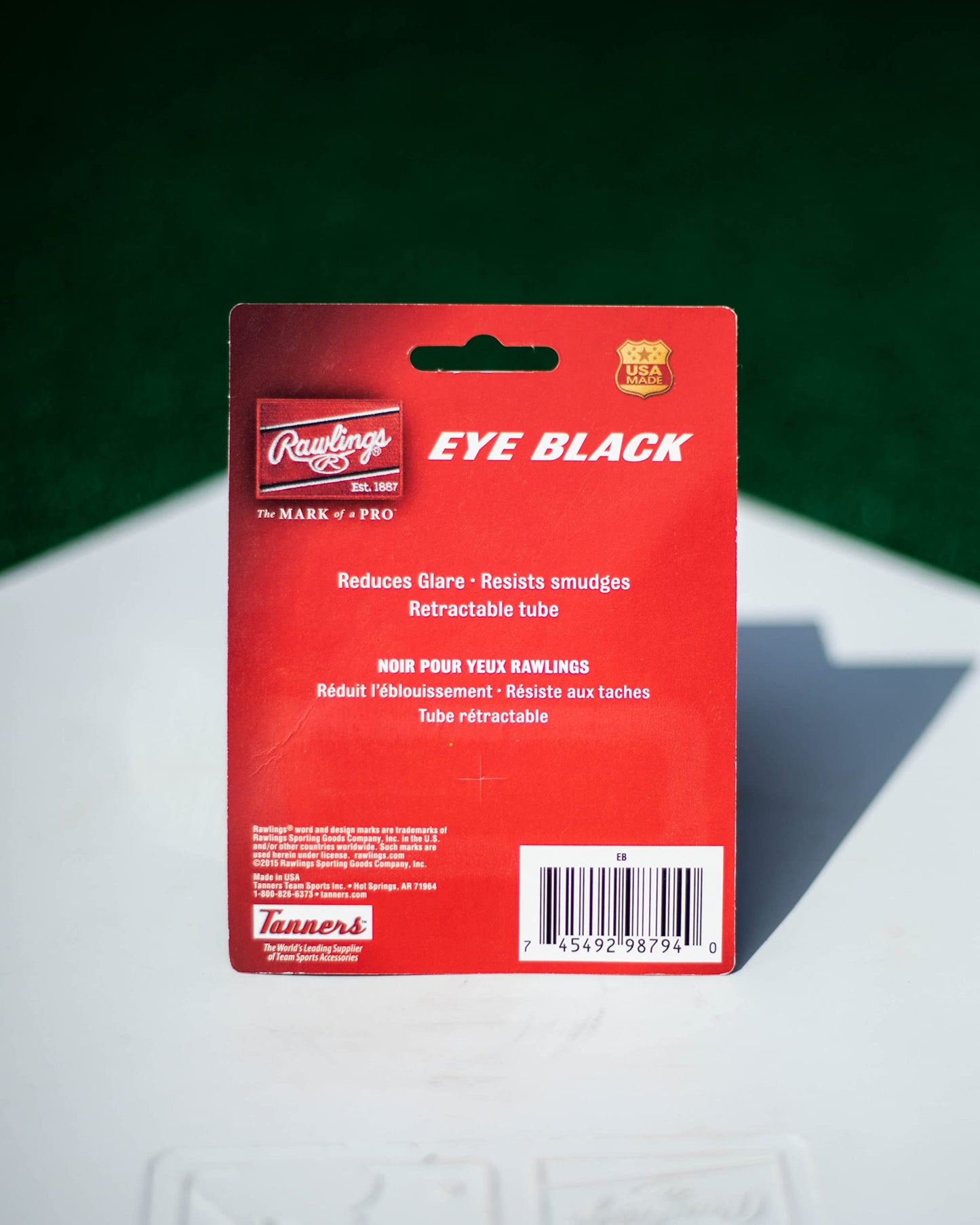 Rawlings | EYE BLACK STICK | Retractable Tube / Glare Reduction | Adult & Youth Baseball / Softball