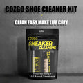 COZGO Shoe Cleaner Kit for Sneaker, Water-Free Foam Sneaker Cleaner 5.3Oz with Shoe Brush and Shoe Cloth,Work on White Shoe,Suede,Boot,Canvas,PU,Fabric,etc