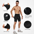 Short de compression Niksa pour hommes, sous-vêtements de compression pour hommes, shorts de sport, shorts de fitness pour course à pied