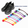 XWSG Tieless Shoe Laces - Elastic No Tie Shoelaces for Kids and Adult with Strong Lock Speed Shoestrings