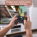 Juego de agarres para el pulgar, tapas de agarre para el pulgar del controlador, tapa de repuesto para joystick, agarre para el pulgar compatible con PS5, PS4, Xbox One, Xbox Series X/S, accesorios para el controlador Nintendo Switch Pro, 8 piezas