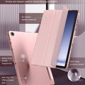 TiMOVO Case for Samsung Galaxy Tab A9+/A9 Plus 11" 2023, Slim Soft TPU Translucent Frosted Back Protective Cover for Galaxy Tab A9+ Tablet SM-X210/X216/X218, Auto Wake/Sleep, Rose Gold