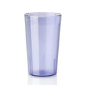 Vaso para bebidas New Star Foodservice 46540, vasos apilables, plástico SAN comercial resistente a las roturas, 5 oz, azul, juego de 12