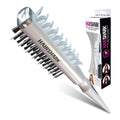 HAIRSHARK 3-in-1 Volume Hair Brush, Two-Sided Backcombing/Scalp Brush w/Boar and Polymer Bristles, Easy To Use Styling Comb for All Hair Types, Volume, Blow Dry Look, & Wave Brush