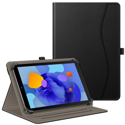 Fintie Universal Case for 9-11 inch Tablet - [Hands Free] Multi-Angle Viewing Stand Cover with Pocket for Urao C107, ECOPAD, Coopers CP10, ZZB ZB10, TECLAST and More 9" 10" 11" Tablet, Black