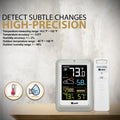 Wireless Weather Stations, with 330ft Range Sensor and Adjustable Backlight Inside Outside Monitor (Colorful)