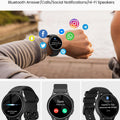 [3 Watch Bands] Smart Watch, 1.27" Smart Watches for Women Men(Answer/Make Call), Fitness Watches with Heart Rate/Sleep/Sp02/Steps Monitor, 70 Sports Modes, 5ATM Waterproof for IOS & Android Phones