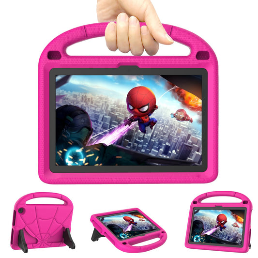 Fire HD 8 & HD 8 Plus Tablet Case for Kids (12/10th Generation, 2024/2022/2020 Release), DICEKOO Lightweight Shockproof Cover with Handle Stand for Kindle Fire HD 8 Kids & Kids Pro Tablet - Pink