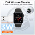 𝟐𝟎𝟐𝟒 𝐔𝐩𝐠𝐫𝐚𝐝𝐞 for Apple Watch Charger,Magnetic Portable iWatch Charger USB C&USB A Fast Wireless Charging Travel Watch Charger for iWatch Ultra2/Ultra/SE2/SE Series 10/9/8/7/6/5/4/3/2/1