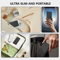 Portable Charger 10000mAh Slim Power Bank BONAI, 5V/3A USB-C In&Output High-Speed Charging Battery Pack, External Phone Battery Bank for iPhone Galaxy Android iPad Apple Watch AirPods and more - Black