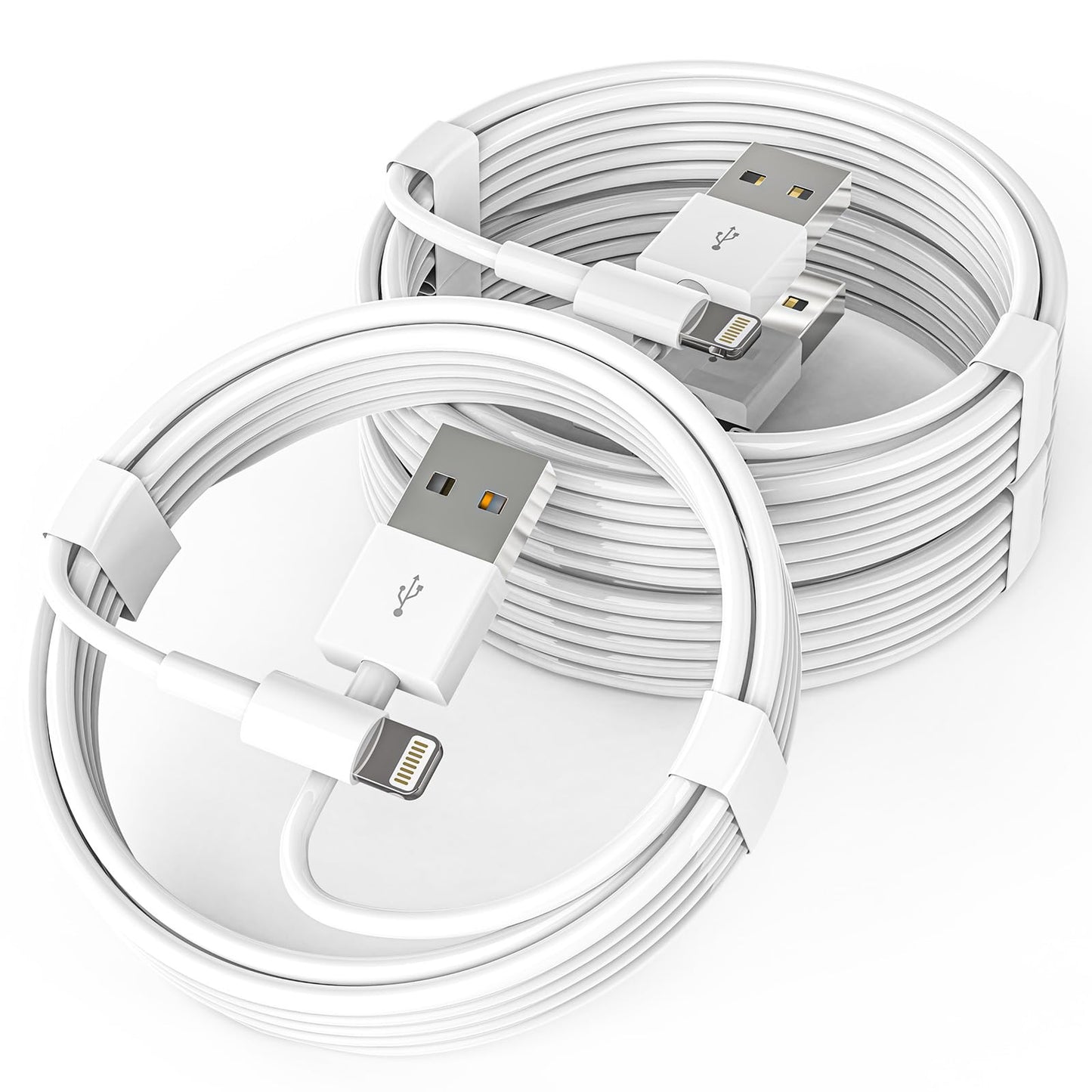 Original iPhone Charger [Apple MFi Certified] 3Pack 3.3FT Lightning to USB Charging Cable iPhone Charger Cord Compatible iPhone 14 13 12 11 Pro Max XR XS X 8 7 6 Plus SE iPad and More