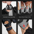 Gants d'entraînement VINSGUIR pour hommes et femmes, gants d'haltérophilie avec une excellente adhérence, gants de gym légers pour l'haltérophilie, le cyclisme, l'exercice, l'entraînement, les tractions, le fitness, l'escalade et l'aviron