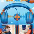 awatrue Kids Headphones Wired Toddler Headphones with Microphone, Over-Ear Headphones, 85/94dB Volume-Limiting, 3.5mm Jack, Foldable On-Ear Design - Safe & Comfortable for Learning & Entertainment