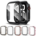 Gvoudeg 6 Pack Case with with Tempered Glass Screen Protector for Apple Watch Series 10 42mm(2024), Hard PC Ultra-Thin Scratch Resistant Protective Face Cover for iWatch Series 10 42mm Accessories