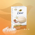 Dove Beauty Bar Soap Shea Butter, 8 Count