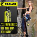 EAGLES Magnésie liquide pour haltérophilie, gymnastique, escalade, danse, gym, pole grip, sports et entraînement - Résistante à la transpiration et longue durée pour une meilleure adhérence (100 ml)