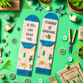 Zmart Plant Socks Unique Gardening Gifts for Women Teen Girls - Gardening Gifts For Gardeners, Gardening Socks, Nature Socks, Plant Lady Socks