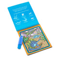 Melissa &amp; Doug On The Go Water Wow! Bloque de actividades reutilizable para revelar el agua: libros de dinosaurios, artículos para rellenar calcetines, juguetes de manualidades para niños de 3 años en adelante