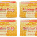 Generic Murray & Lanman Sulfur Soap Bar, Sulphur Soap 3.3 Oz (Pack of 4)