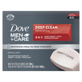 Dove Men+Care Men's Bar Soap Deep Clean 8 Bars More Moisturizing Than Bar Soap Effectively Washes Away Bacteria, Nourishes Your Skin 3.75 oz