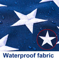 VIPPER American Flag 3x5 FT Outdoor - USA Heavy duty Nylon US Flags with Embroidered Stars, Sewn Stripes and Brass Grommets