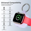 Portable Travel Charger for Apple Watch Series 8,Wireless iWatch Charger 1200mAh Power Bank with Charging Cable, Purse Keychain Smart Watch Charger for Apple Watch Series 10/9/8/7/6/SE/5/4/3/2/1/UItra