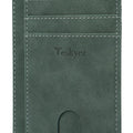 Teskyer Slim Wallet for Men, Minimalist Front Pocket RFID Blocking Leather Wallet Credit Card Holder for Men & Women