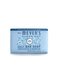 MRS. MEYER'S CLEAN DAY Bar Soap, Use as Body Wash or Hand Soap, Made with Essential Oils, Rain Water, 5.3 oz, 1 Bar