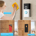 No-Drill Adhesive Video Doorbell Mount Compatible with Video Doorbell 1/2/3/3 Plus/4/ (2024 Release)/(2020 Release) Wireless, Doorbell Mounting Holder Accessories for Apartments Houses