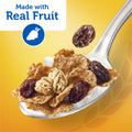 Céréales pour petit-déjeuner Raisin Bran Crunch de Kellogg's, céréales à base de fibres, faites avec de vrais fruits, originales, boîte de 33,6 oz (12 tasses)