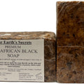 Our Earth's Secrets Raw African Black Soap, 1 lb.