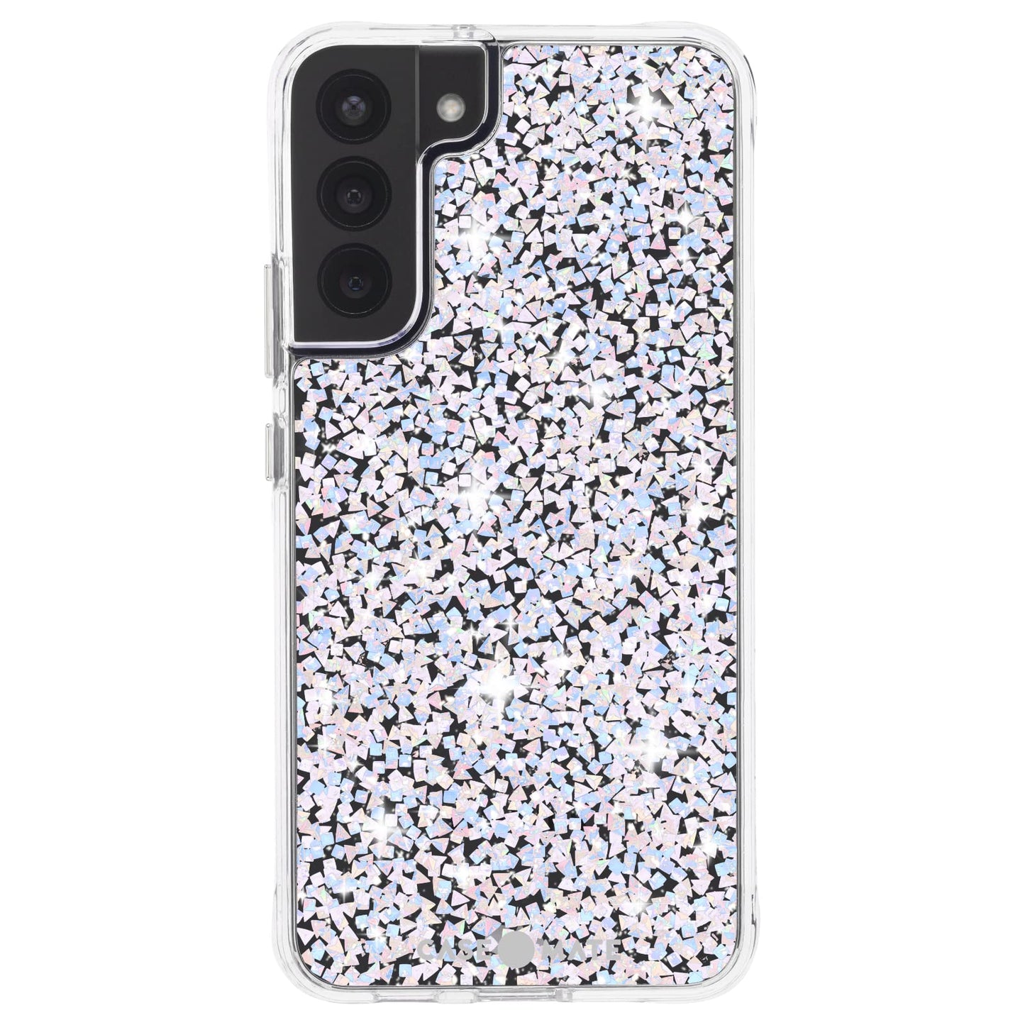 Case-Mate Samsung Galaxy S22 Plus Case - 6.6' Twinkle Diamond - 10ft Drop Protection with Wireless Charging - Luxury Bling Glitter for S22 Plus 5G - Anti Scratch, Shock Absorbing Materials, Slim Fit