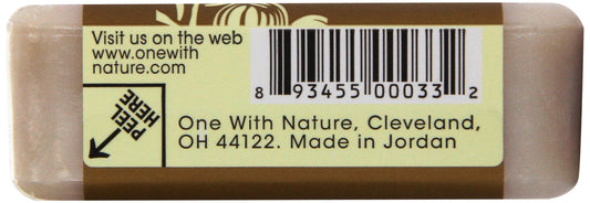 One With Nature, Dead Sea Mineral Bar Soap, Shea Butter, 7 oz