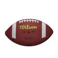 Balón de fútbol compuesto Wilson NCAA, tamaño PeeWee, marrón