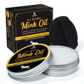 MEKER Mink Oil for Leather Boots, Leather Conditioner and Cleaner 3.52 oz-All-Natural Waterproof Soften and Restore Shoes