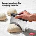 OXO Good Grips Bench Scraper & Chopper, 1 Count, Stainless Steel