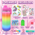 7july Decorate Your Own Water Bottle Kits for Girls Age 4-6-8-10 (Stainless Steel),Unicorn Themed Painting Crafts,Fun Arts and Crafts Gifts Toys for Girls Birthday Christmas