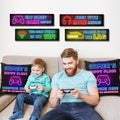 Undergo Gamer Gifts for Teenage Boys, Gaming Room Decoration - Gaming Gifts for Men, Him, Gamers, Son,Husband, Boyfriend, Game Lover, Game Socks Gifts and Game Wall Room Decoration Set, Work(3kuan)