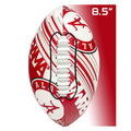 Balón de fútbol Franklin Sports Alabama Crimson Tide - Minibalón de fútbol para jóvenes - Balón de fútbol de 8,5" - Textura de fácil agarre SPACELACE - ¡Perfecto para niños!