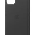 Funda tipo libro de cuero de Apple para iPhone 11 Pro Max: negra, de ajuste fino y sin cables