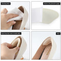 Heel Pads for Shoes, Soft and Flexible Heel Grips for Shoes Too Big, Shoe Heel Inserts for Women and Men, High Heel Comfort Pads for Women Shoes, Improved Fit and Comfort, 4 Pairs