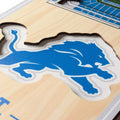 Banner de estadio de los Detroit Lions de la NFL en 3D de YouTheFan de 6 x 19 pulgadas - Ford Field