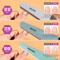 Teenitor Nail File Nail Buffer, 6 pcs Nail Files and Buffers for Natural Nails, Emery Boards for Nails, Nail Buffer and Shine Kit Nail Filer, Nail Buffer Block 100/180 Grit Nail Files Fingernail Files