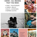 Lamare Vision Board Book - 800+ New and Improved Vision Board Pictures and Quotes for Vision Board Kit, Visualize, Inspire and Create Life Goals, Magazine for Vision Board Clip Art and Collage Book