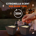 OFF! Backyard Citronella Scented Candle, Ambiance Enhancing Centerpiece, Burns for up to 25 Hours, 16 oz (Pack of 2)