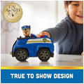 Paw Patrol, Chase’s Patrol Cruiser, Toy Car with Collectible Action Figure, Sustainably Minded Kids Toys for Boys & Girls Ages 3 and Up